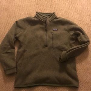men’s patagonia 3/4 zip